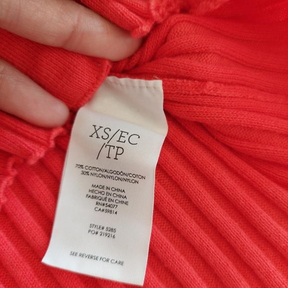 CAbi Trumpet Bell Sleeve Cardigan  Sweater Size XS - Picture 8 of 9